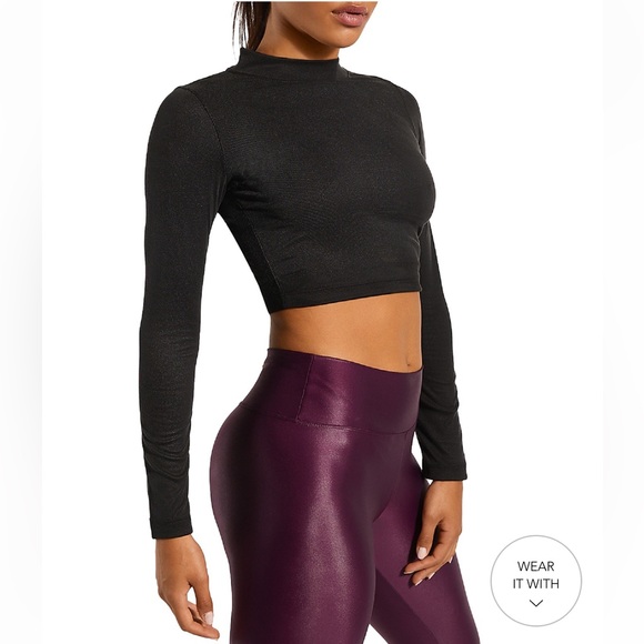 KORAL***Luca Marlow Black Crop Top***$85 NWT - Picture 8 of 12